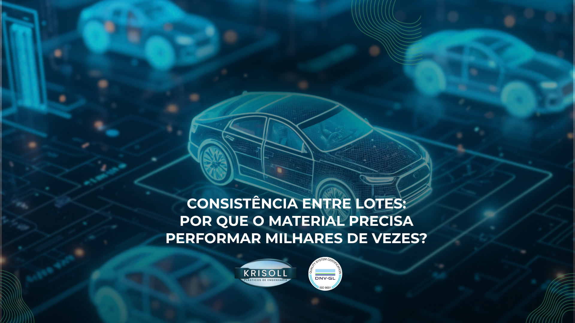 Consistência entre lotes: por que o material precisa performar milhares de vezes?